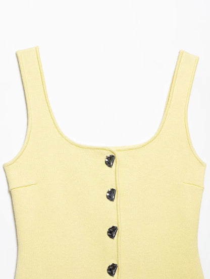 Trendy Elegant knitted camisole