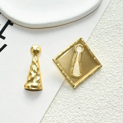 Baroque Style Vintage Resin Big Eyes Dangle Earrings For Women