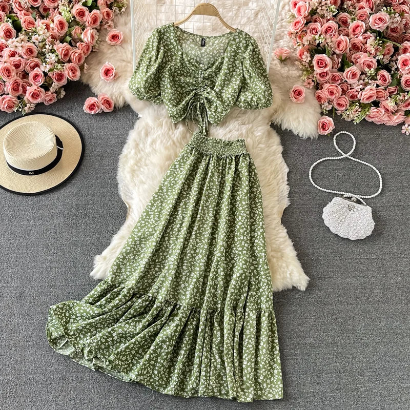 Summer Elagant Women's Two Piece