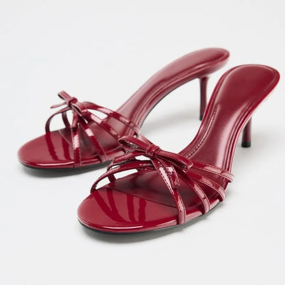 Women's Elegant Red Sandals