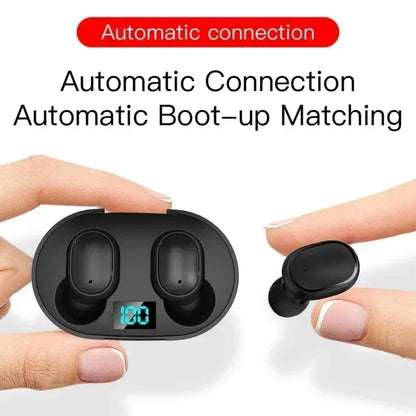 Wireless Bluetooth Earphones Wireless Earbuds Foldable Fone Bluetooth Headphones Save Space in Travel Bags and Backpacks