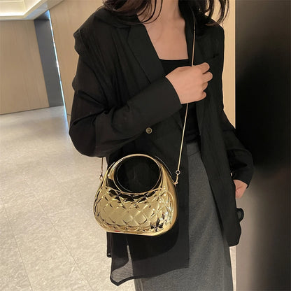 Handbags For Women Golden Clutch