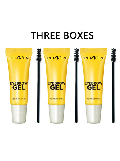 3pc Waterproof Eyebrow Glue -Prevent smudging, provides long-lasting hold,and creates a natural look