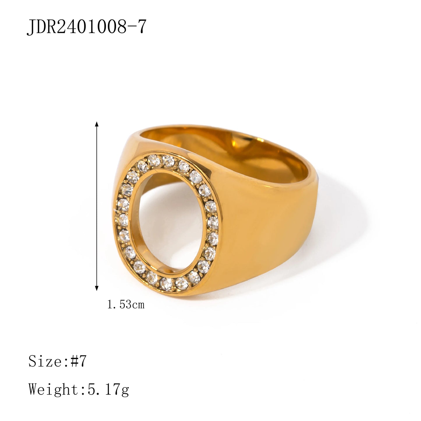 Women's Elegant Stainless Ring