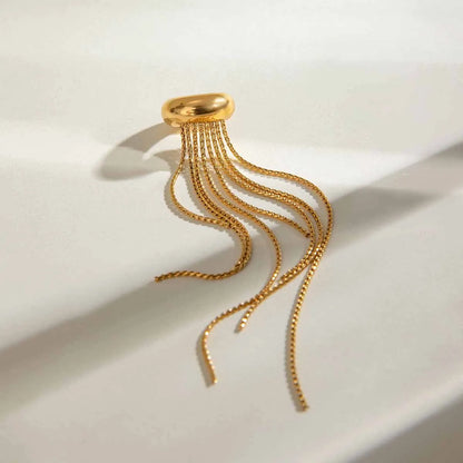Women's Chic Plated Earrings