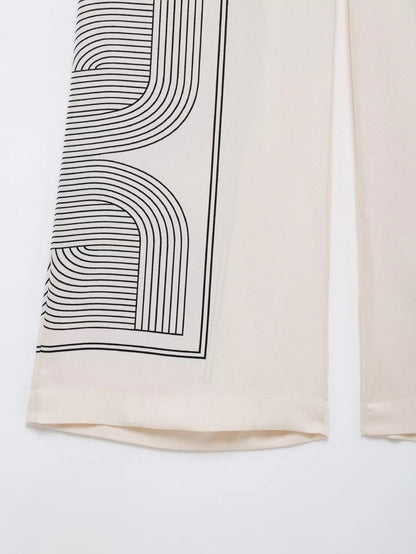 Women's Printed two piece