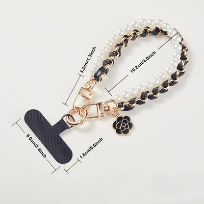 New Pearl Phone Wrist Strap LightweightPhone Hand Strap Daily Use
