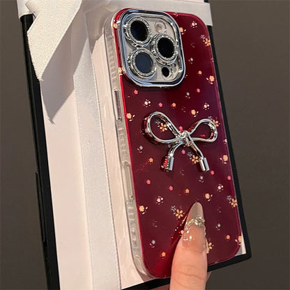 Luxury Floral Phone Case For iphone 16 15 14 13 12 Pro Max