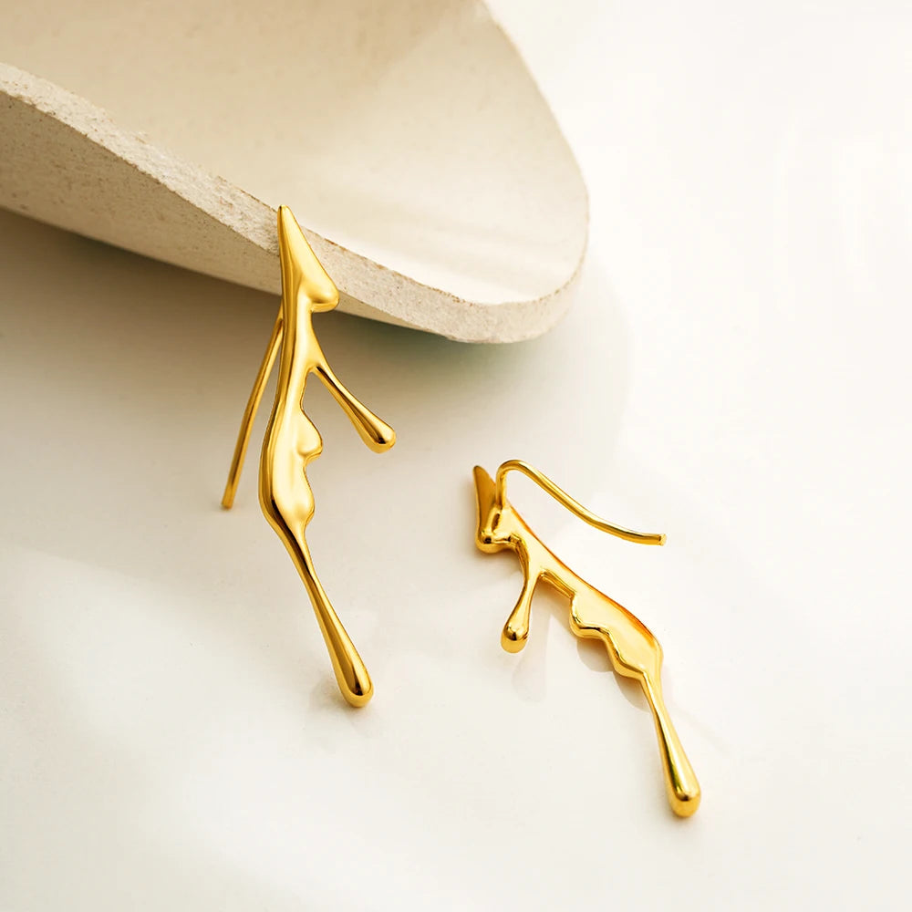 Elegant Golden Earrings for Women