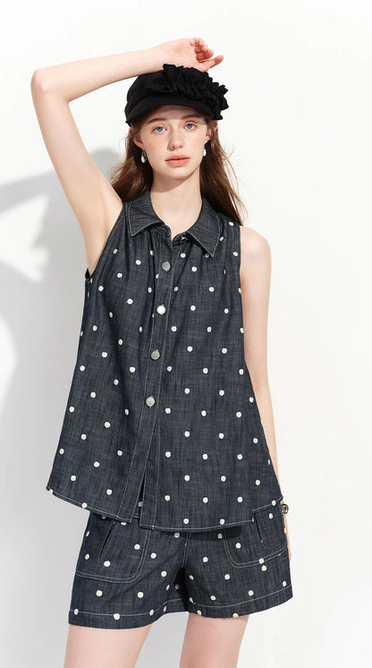 Women's 2026 Summer New ARRIVAL Cotton Linen Embroidered Set