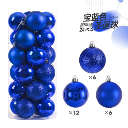 1Box 3/4cm Christmas Balls Christmas Tree Ornaments Xmas Hanging Tree Pendants