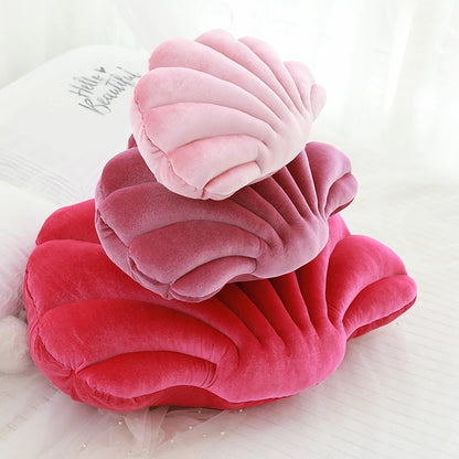 Shell Colorful Shell Plush Pillow,Cute Sofa Home Decoration Pillow