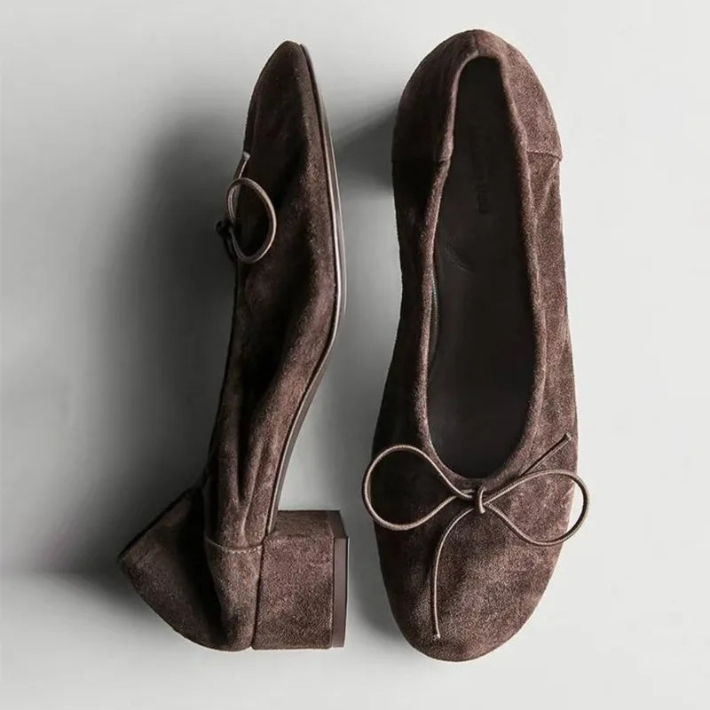Women Round Toe Ballet Shoes