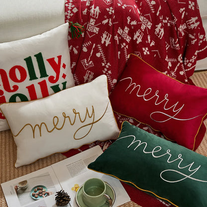 1PCS 30x50CM Christmas Pillow Cover Holiday