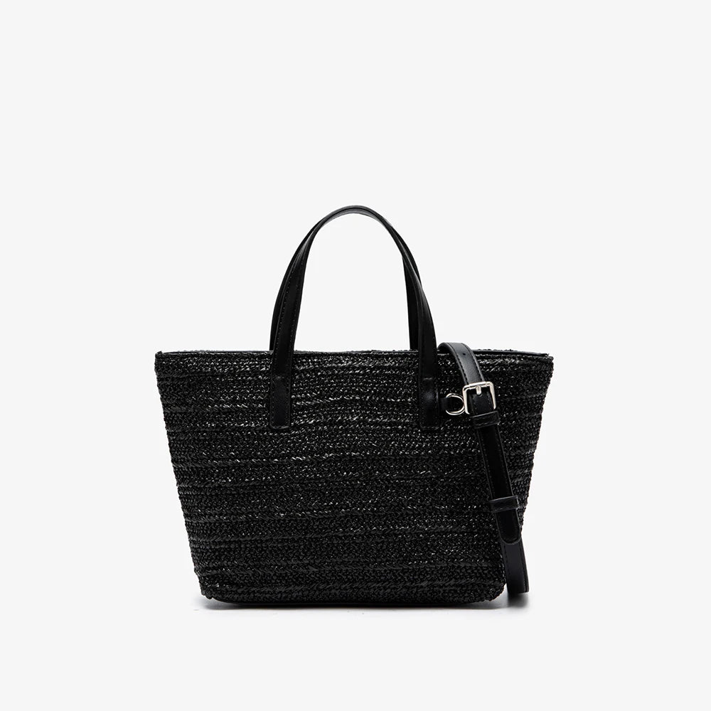 Bohemian Beach Bags for Women Tote Travel Straw Bag Handmade Handbag Bucket Bag Vacation Shoulder Crossbody Bags Shopper