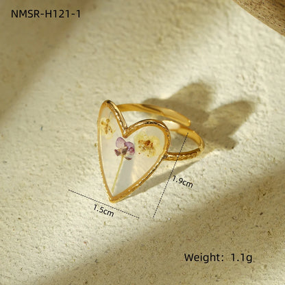 Modern Rings for Women Satinless Gold Plated