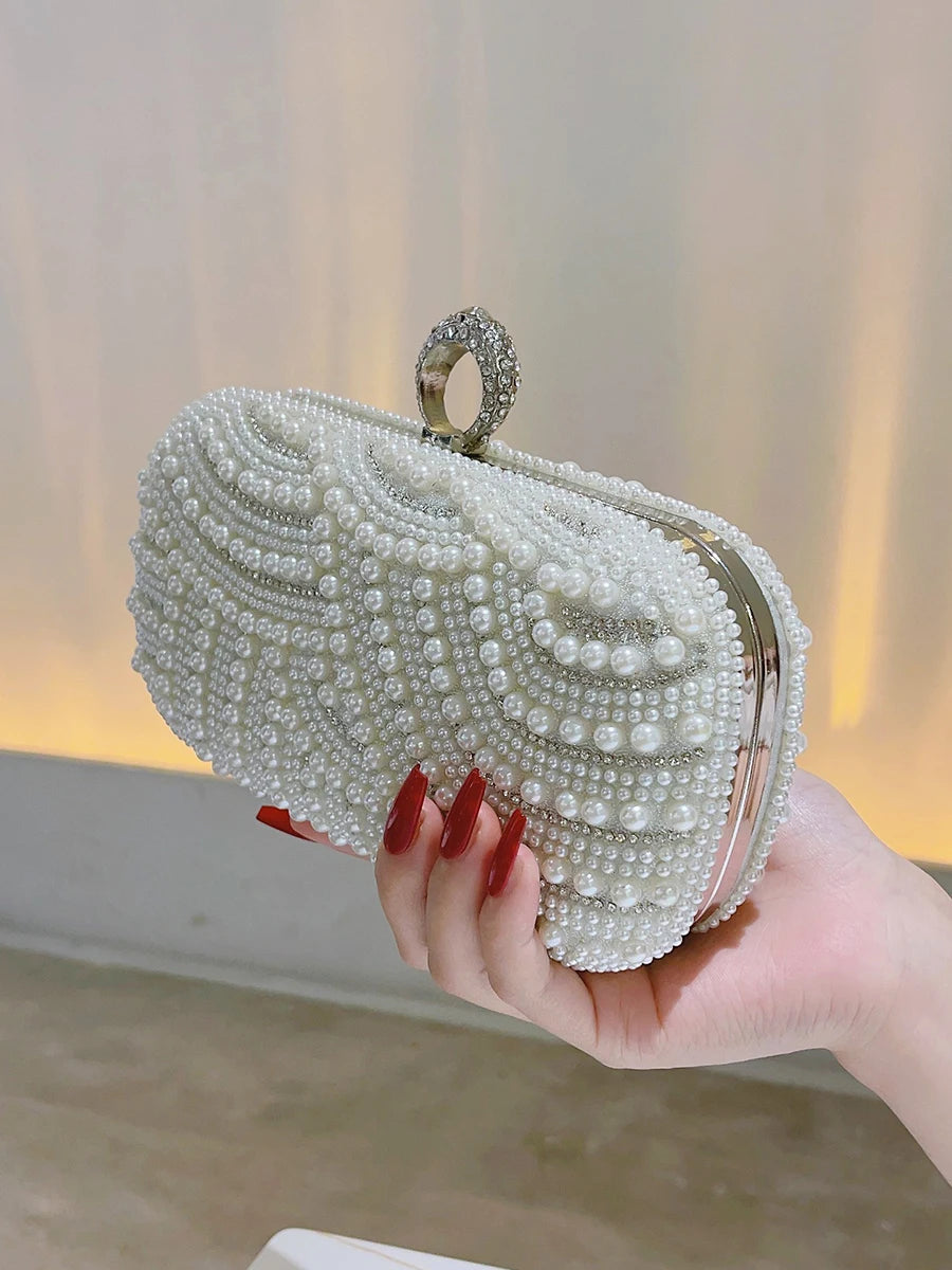 Luxury Pearl Handbag For Women