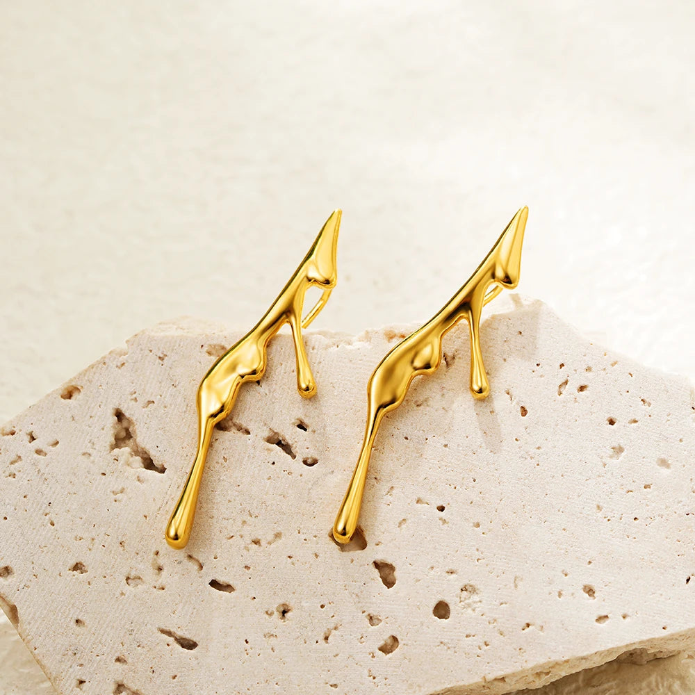 Elegant Golden Earrings for Women