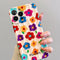 Retro Summer Garden Flowers Oil Painting Wave Back Cover For iPhone 11 12 13 14 15 16 Pro Max Case