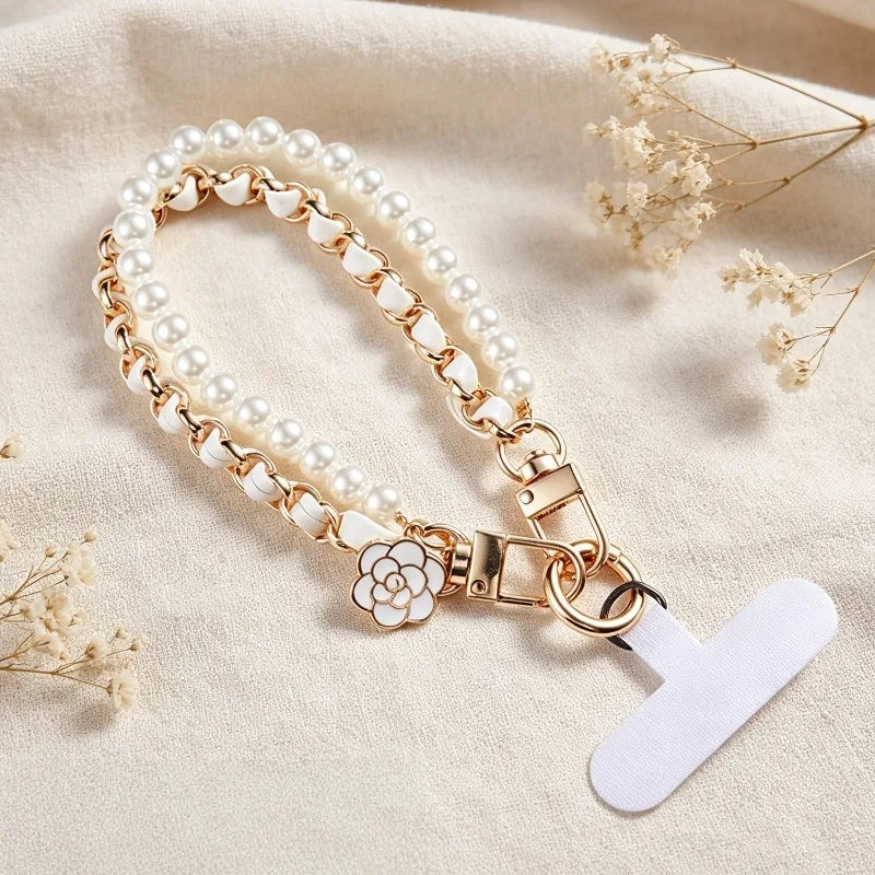 New Pearl Phone Wrist Strap LightweightPhone Hand Strap Daily Use
