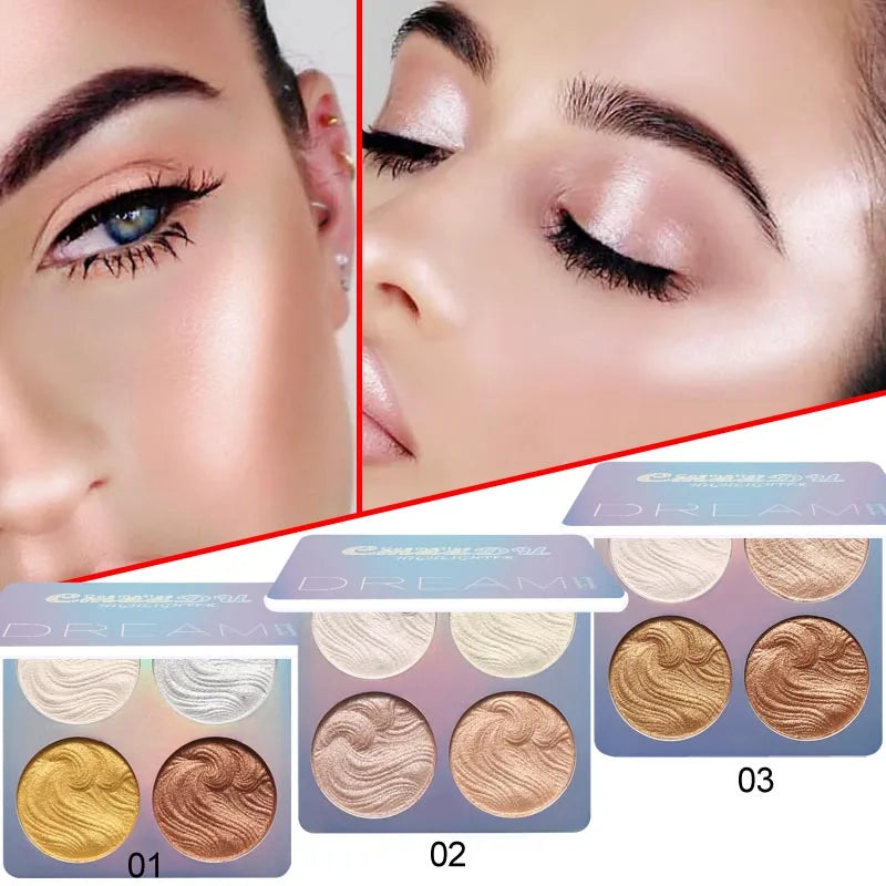 Baking Powder Highlighter Enhances silhouette contouring and enhances skin tone