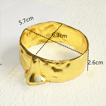 Gorgeous Hand Simple Bracelet Plated Eyes Nose Mouth Small Wrist Bangle For Women