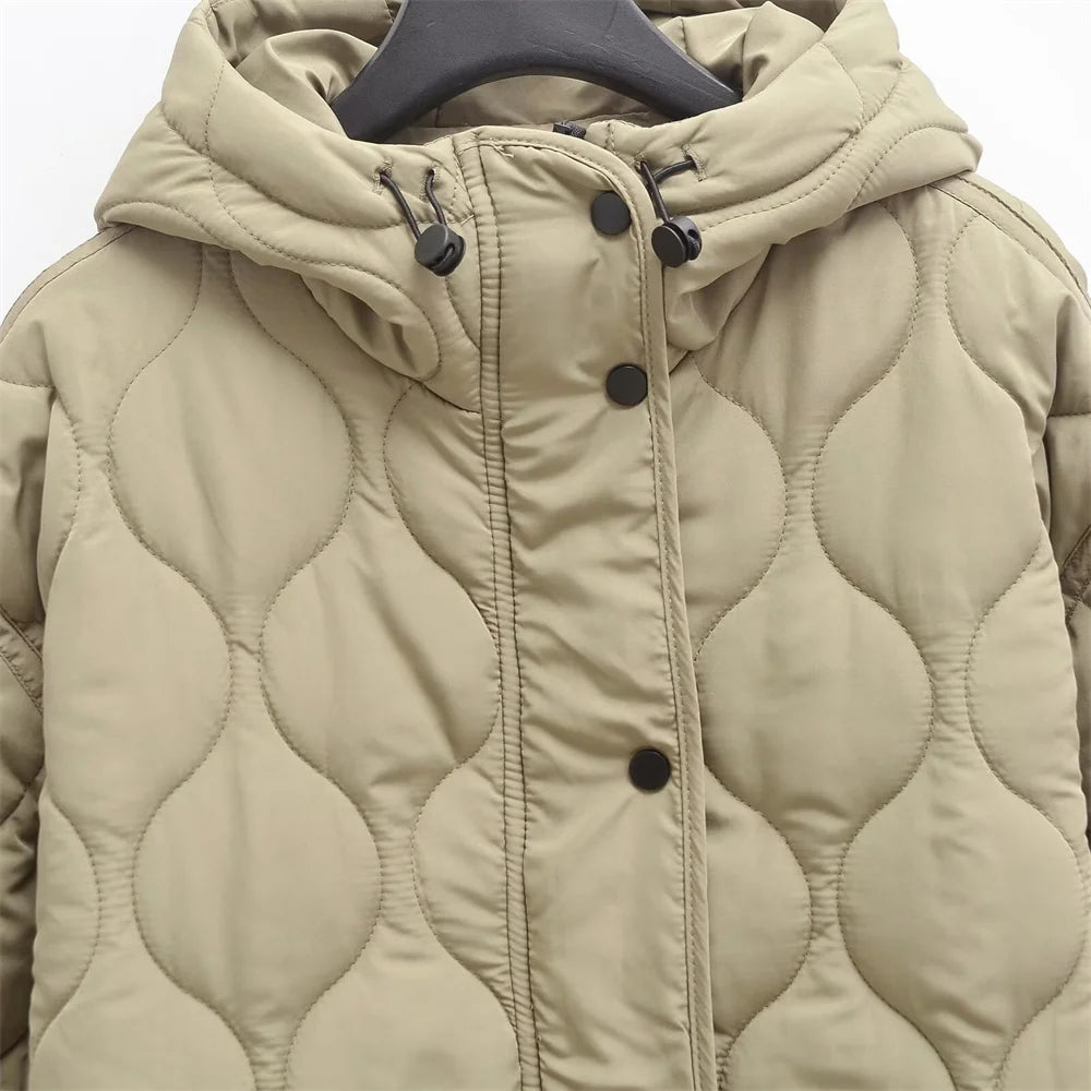 Women's Long LooseCotton Jacket Coat