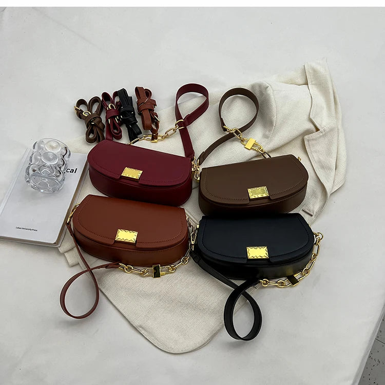 High Quality Bag New Exquisite Magnetic Buckle Crossbody Bags Elegant Banquet Handbag