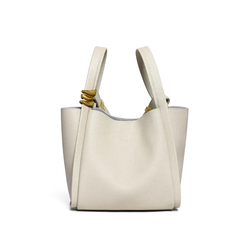 Bucket Bag for Women Small Tote Bag Drawstring Top Handle Handbag