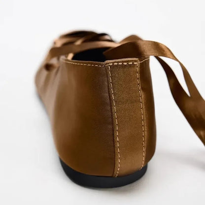 Women's Satin Ballet Flats