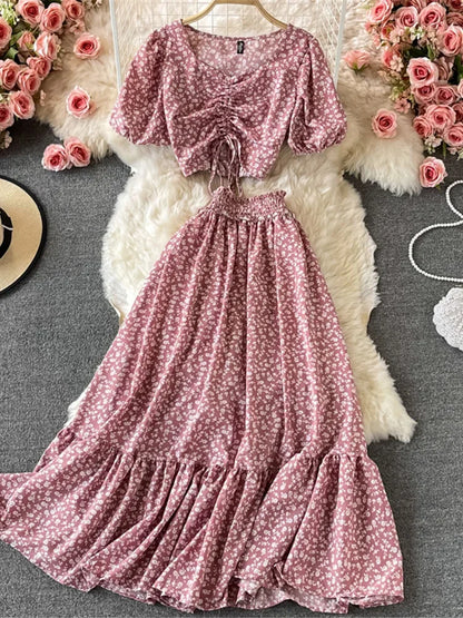 Summer Elagant Women's Two Piece