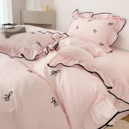 Set ruffles Duvet Cover