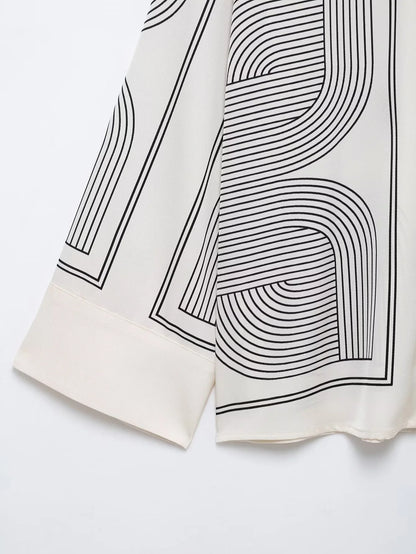 Women's Printed two piece