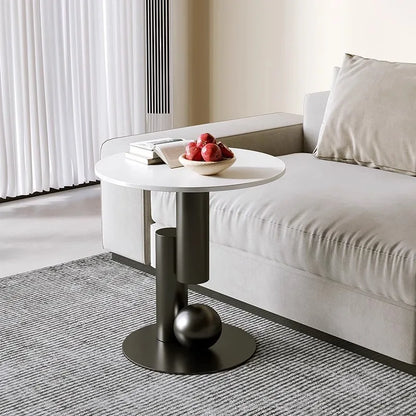 Living room sofa,small coffee table,side cabinet,living room home,light luxury bedside table, balcony, simple and creative
