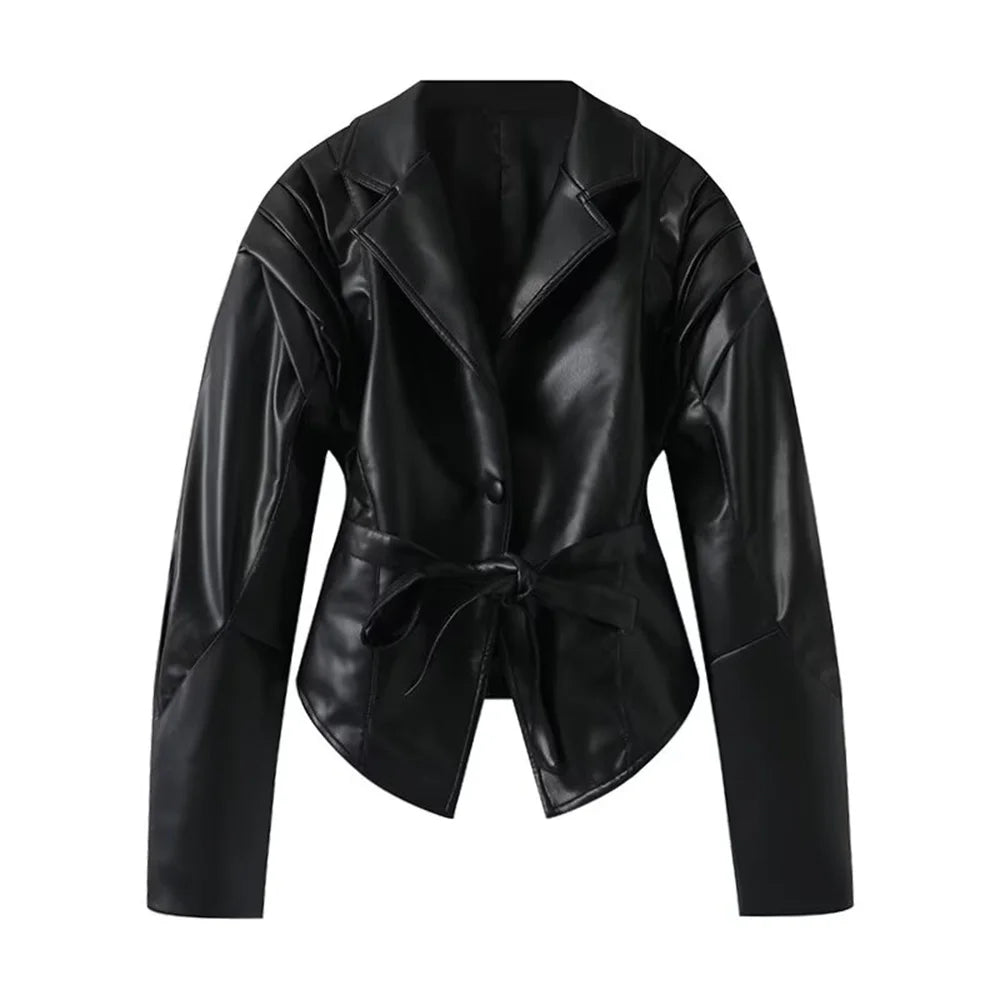 Women's new style long sleeved short jacket