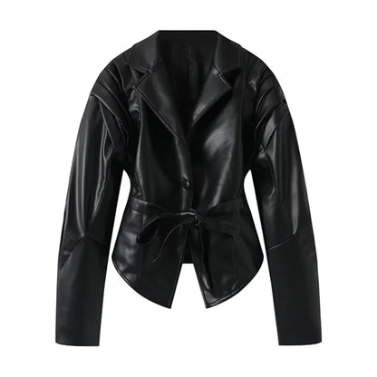 Women's new style long sleeved short jacket