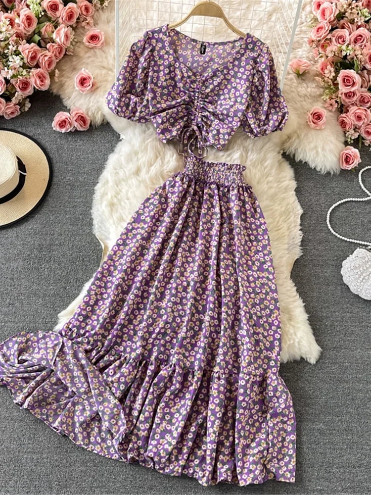 Summer Elagant Women's Two Piece