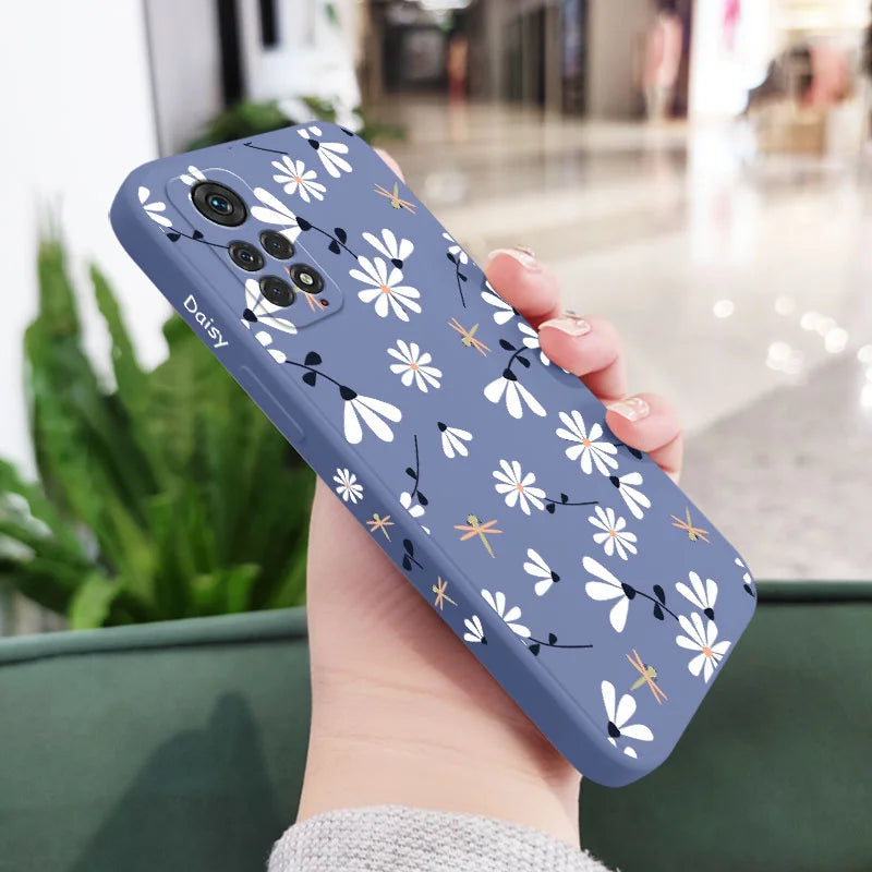 Fly Phone Case For Xiaomi Redmi Note 14 13 12 12S 11 11S 10 10A 10T 10S 9T 9 8 7 A1 Pro Plus 10C 4G 5G Silicone Cover