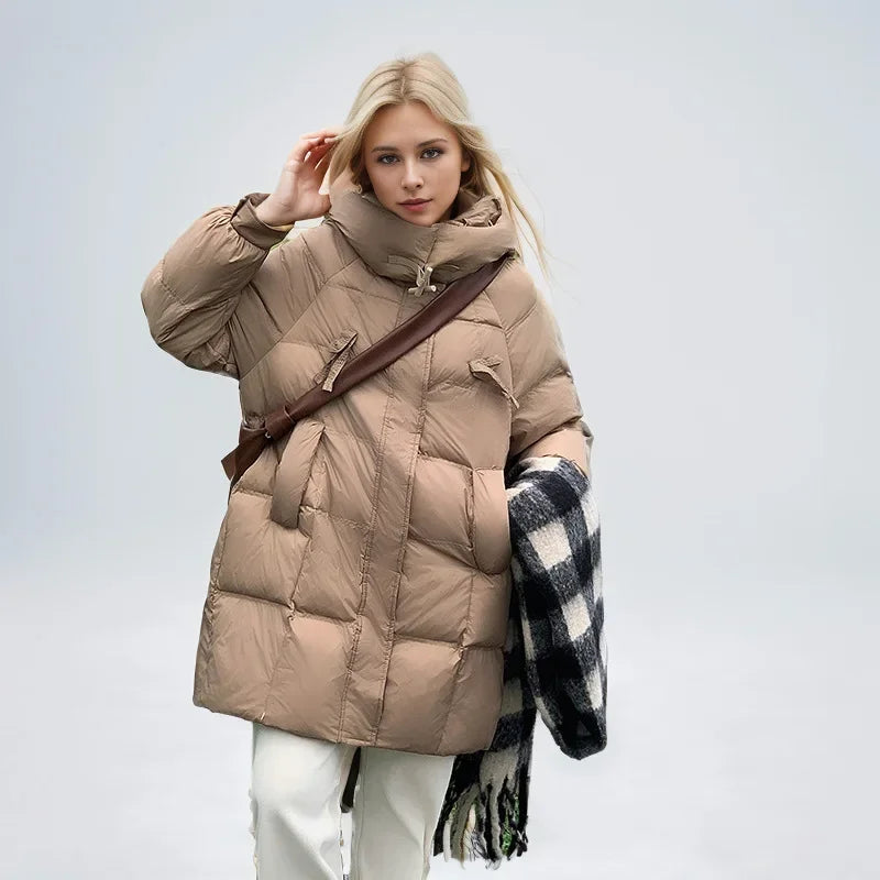 Jacket Women Warm Cotton Parkas Female Casual Loose Outwear