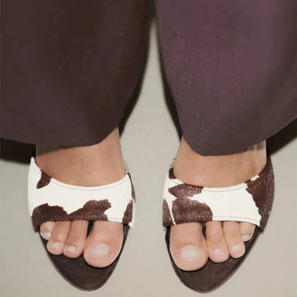 Elegant Thin Heels Slippers