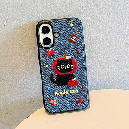 Cute Cartoon Case For iPhone 13 14 15 16 Pro Max