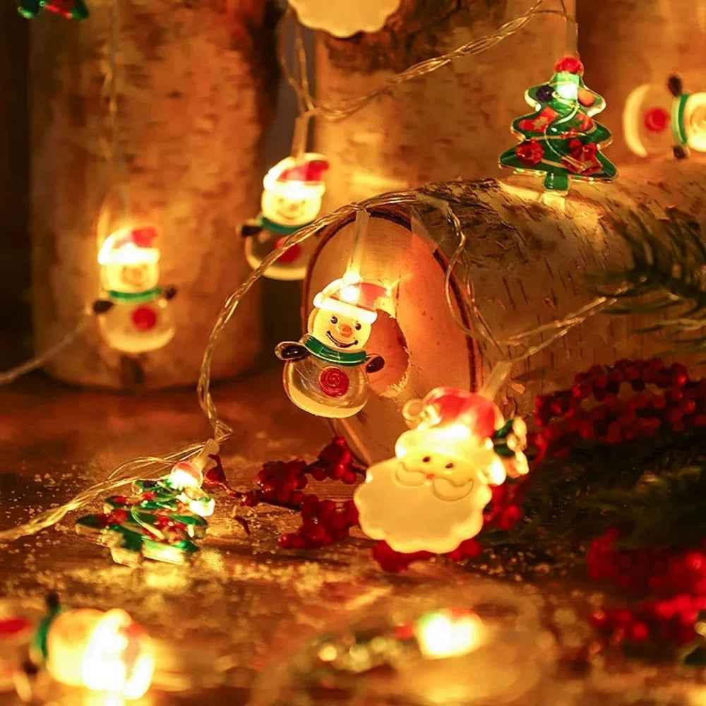 Christmas series light string three in one LED decorative light