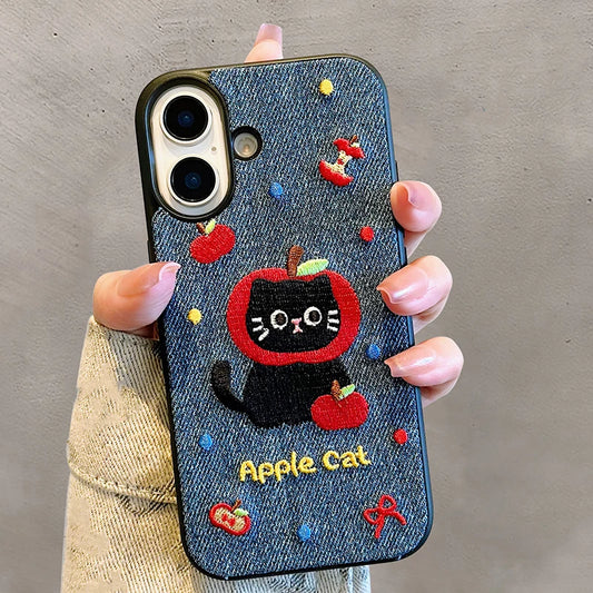 Cute Cartoon Case For iPhone 13 14 15 16 Pro Max