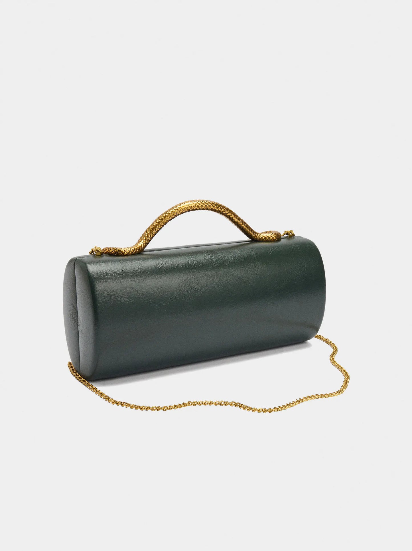 Gold Closure Box Clutch Bag women