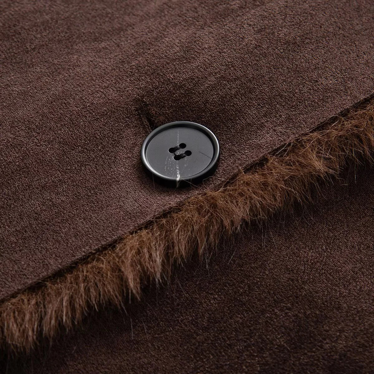 New Women's Casual Simple Elegant Faux Fur Coat