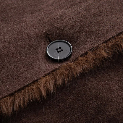 New Women's Casual Simple Elegant Faux Fur Coat