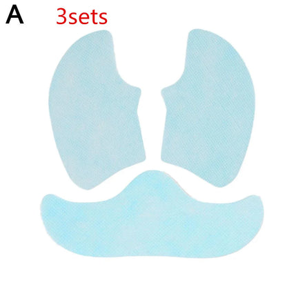 3 Sets Nano Collagen Film Paper Soluble Facial Mask Forehead Skin Cheek Sticker  Anti-wrinkle Sleeping Masks Pimple Patches