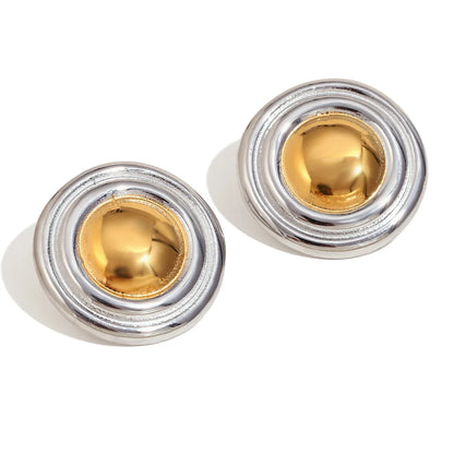 Waterproof Elegant Stainless Earring Steel Plated