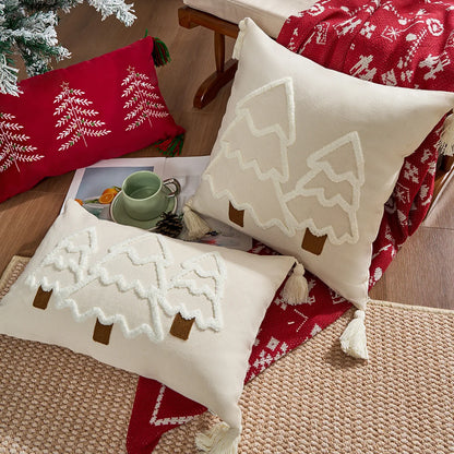 Throw Pillow Cover Christmas Decoration