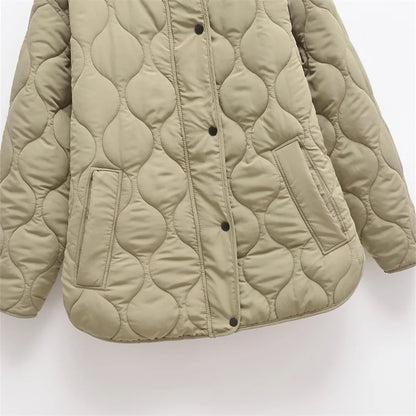 Women's Long LooseCotton Jacket Coat